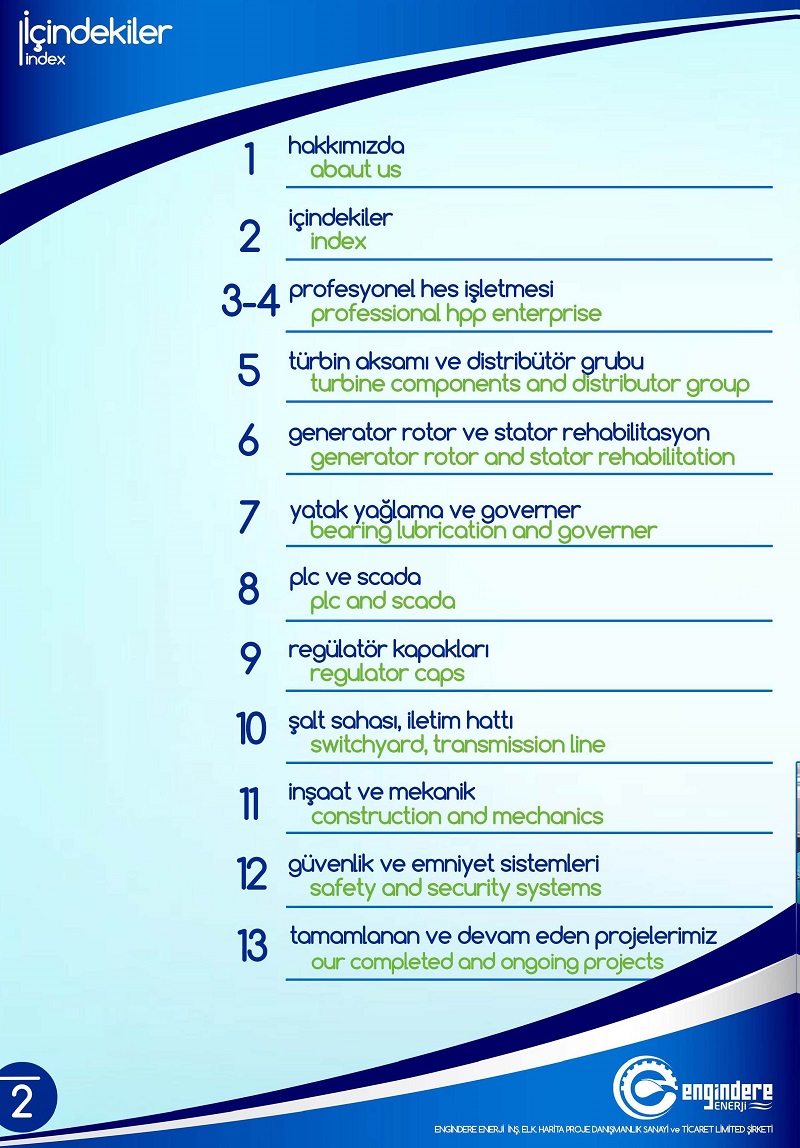 ENGİNDERE ENERJİ